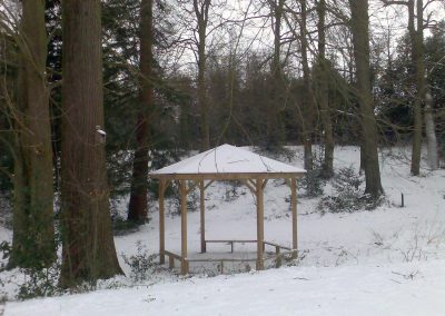 Snow Scene in Holywells Park. Photo: Sheila Roughton