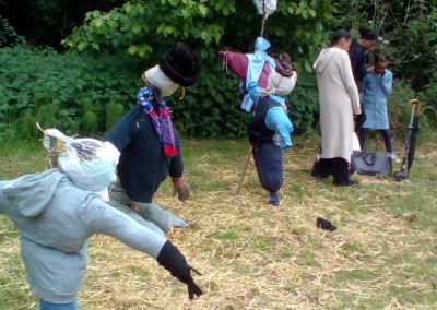 Scarecrow tea party, 13 May 2017