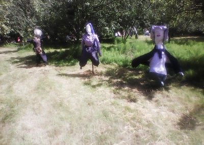 Scarecrow day 2018. Photo: Sheila Roughton
