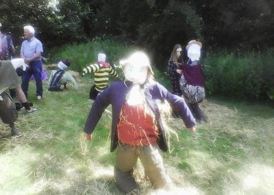 Scarecrow day 2018. Photo: Sheila Roughton