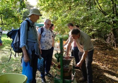 Apple Pressing, Holywells Park Apple Day 2018