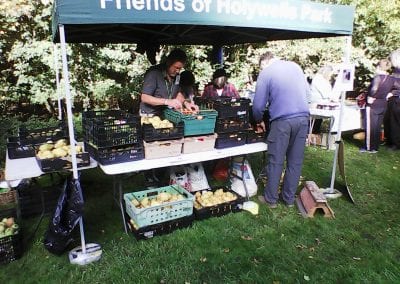 Apple Day 2018 - selling produce