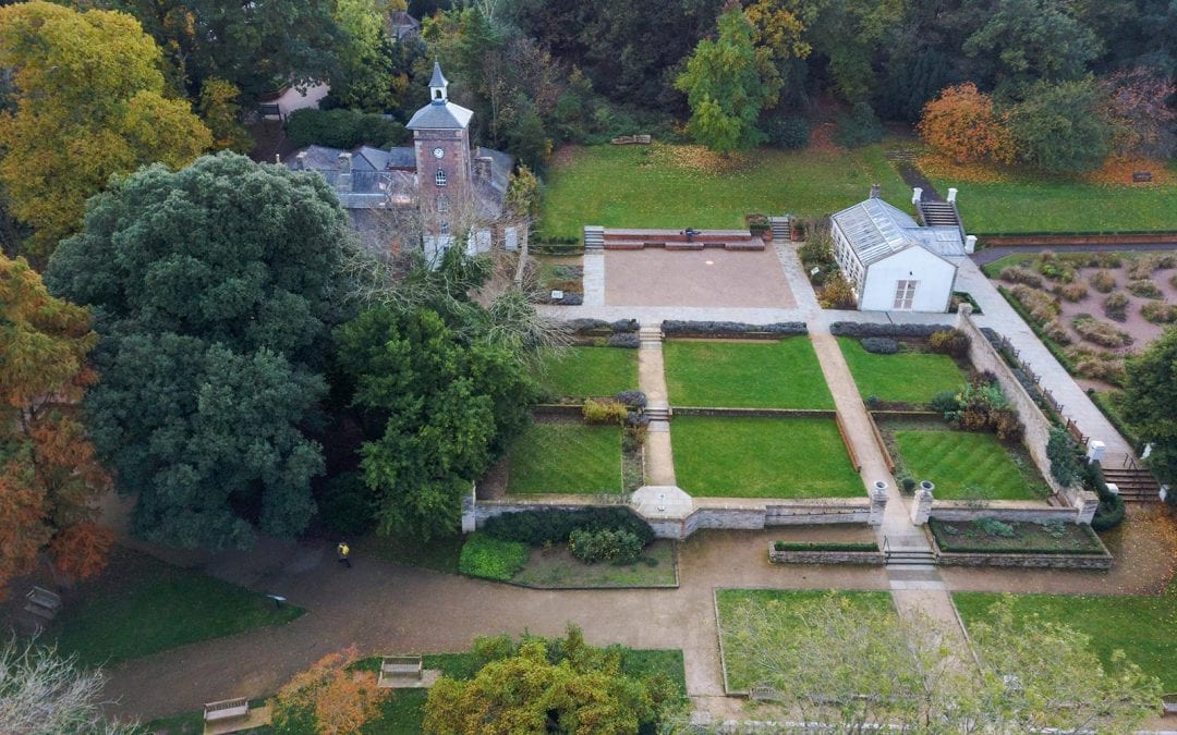 Holywell Park from the air. @birdseyeviewsuffolk - Ott Tuulberg