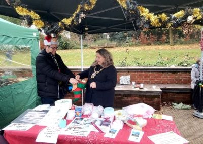 Raffle Draw at Winter Fair 2019. Photo: Robin Gape