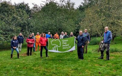 Three Ipswich parks celebrate success after being awarded Green Flags – October 2021