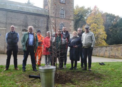 Tree of Trees planted in Holywells Park 2/11/2022