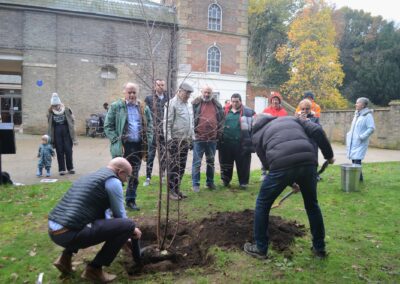 Tree of Trees planted in Holywells Park 2/11/2022 - Richard Bloomfield