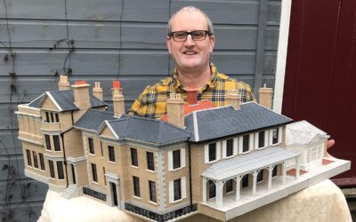 Amazing model of lost Ipswich mansion, Holywells goes on display