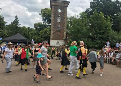 Morris Dancing at the Cobbold 300 Event. Photo: David Vincent
