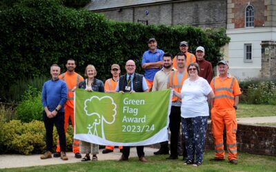 Holywells Park Celebrates its 12th Green Flag